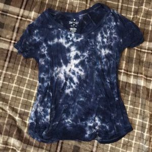 blue tye-dye